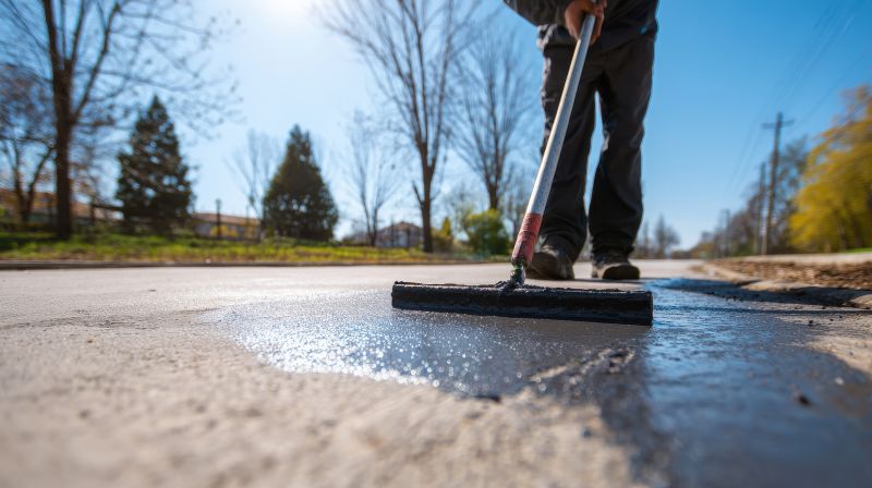 Asphalt Sealcoating