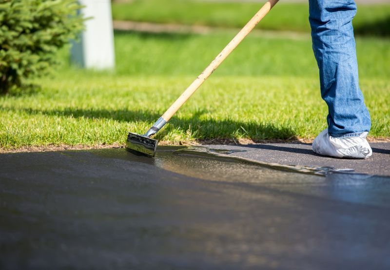 Residential Asphalt Sealing Application