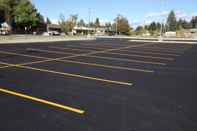 Sealing a Residential Parking Lot
